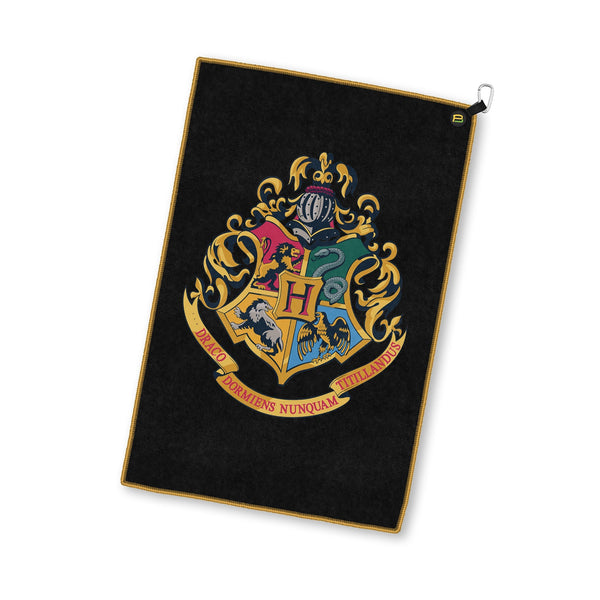 Harry Potter Hogwarts doppelseitiges Golftuch - 61 x 41 cm