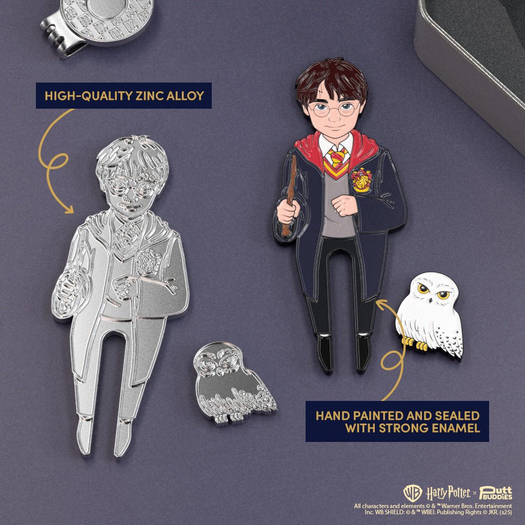 Harry Potter x PuttBuddies - Harry Divot Tool with Hedwig Ball Marker
