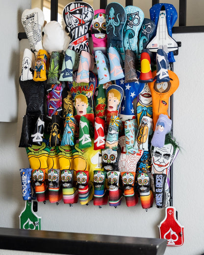 Headcover Rack - Club Rehab