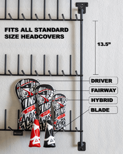 Headcover Rack - Club Rehab