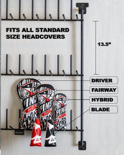 Headcover Rack - Club Rehab