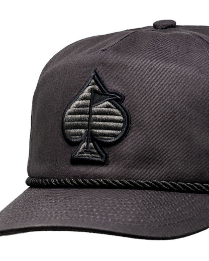 Heritage Rope Hat - Charcoal - Club Rehab