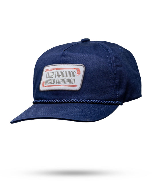 Heritage Rope Hat - CTWC - Navy - Club Rehab
