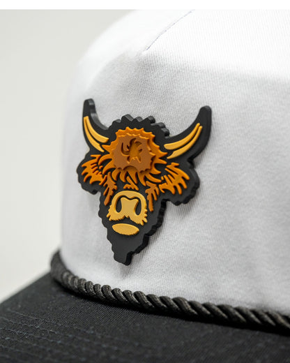 Heritage Rope Hat - Highland Cow - Domino - Club Rehab