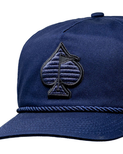Heritage Rope Hat - Navy - Club Rehab