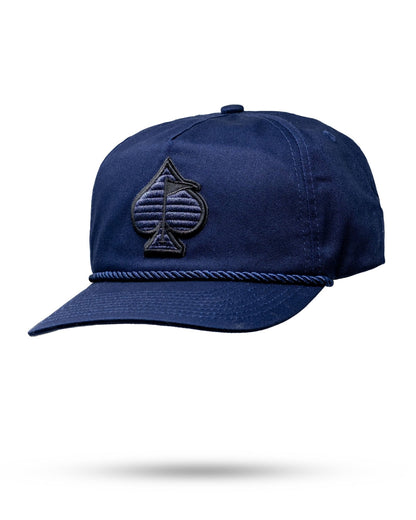 Heritage Rope Hat - Navy - Club Rehab