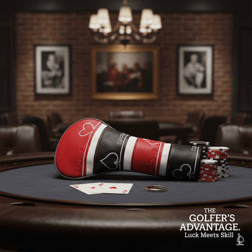 High Stakes Poker Card Headcover - Club Rehab