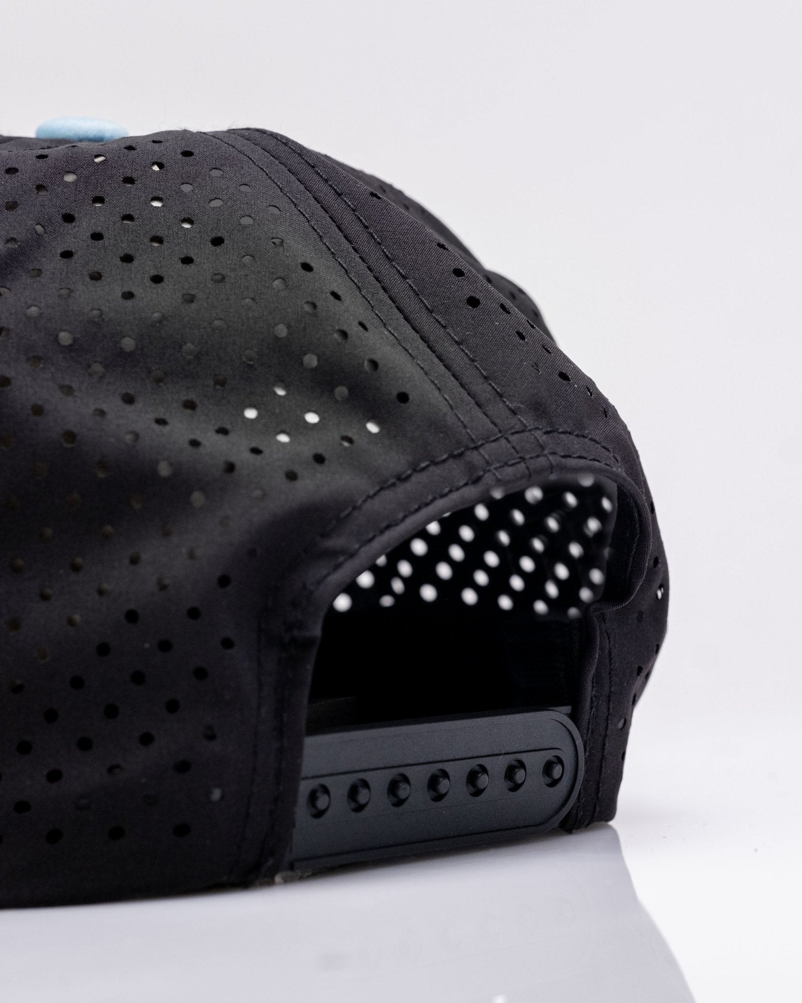 Highland Cow Black - Perforated Rope Hat - Club Rehab