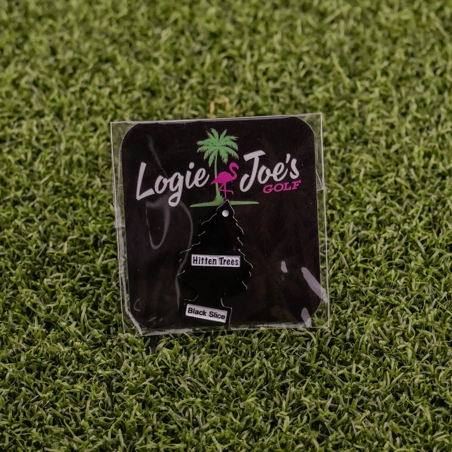 Hitten Trees Black Slice Ball Marker - Club Rehab
