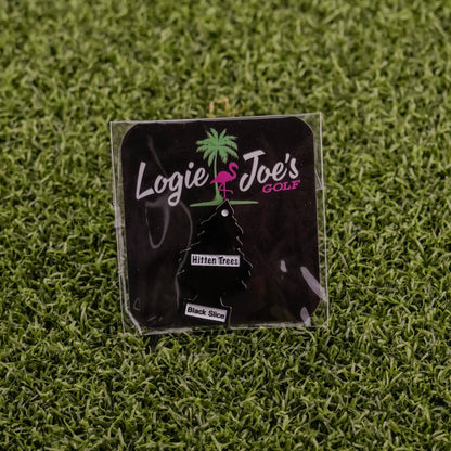 Hitten Trees Black Slice Ball Marker - Club Rehab