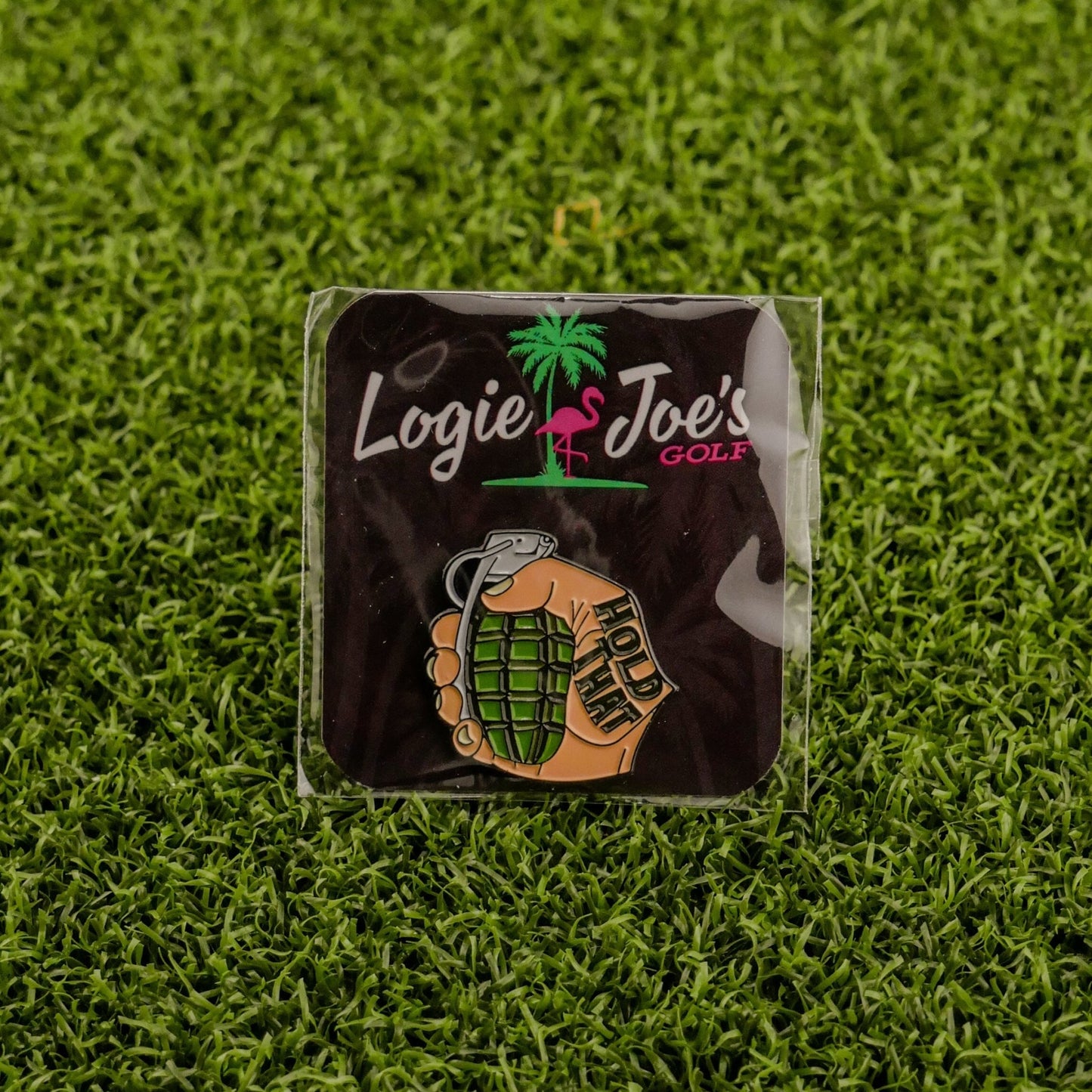 Hold That Grenade Ball Marker - Club Rehab