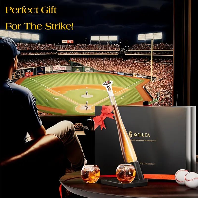 Home Run Baseball Decanter Set - Club Rehab