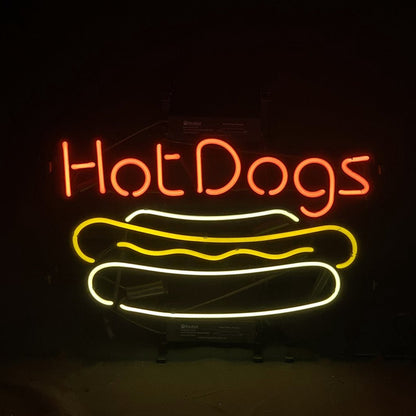 Hot Dogs Neon Sign - Club Rehab