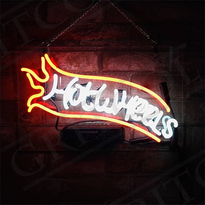 Hot Wheels Neon Sign - Club Rehab
