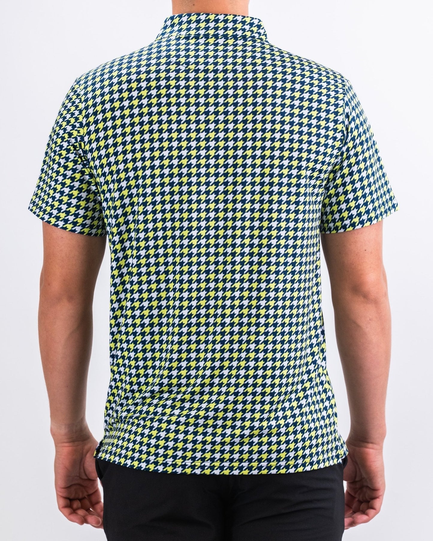 Houndstooth Lime - S - Club Rehab