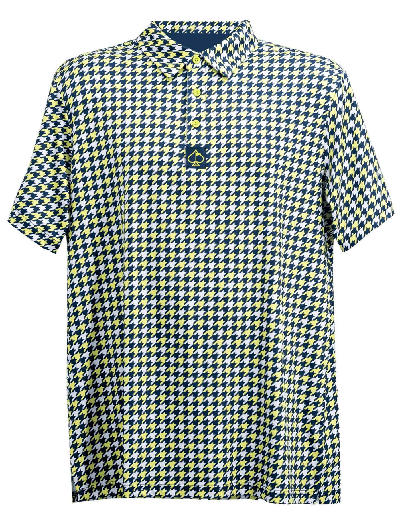 Houndstooth Lime - S - Club Rehab