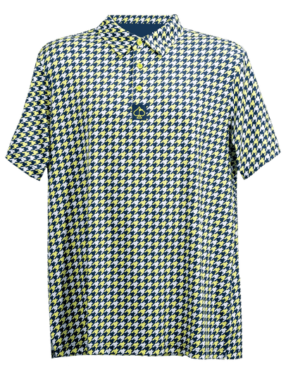 Houndstooth Lime - S - Club Rehab