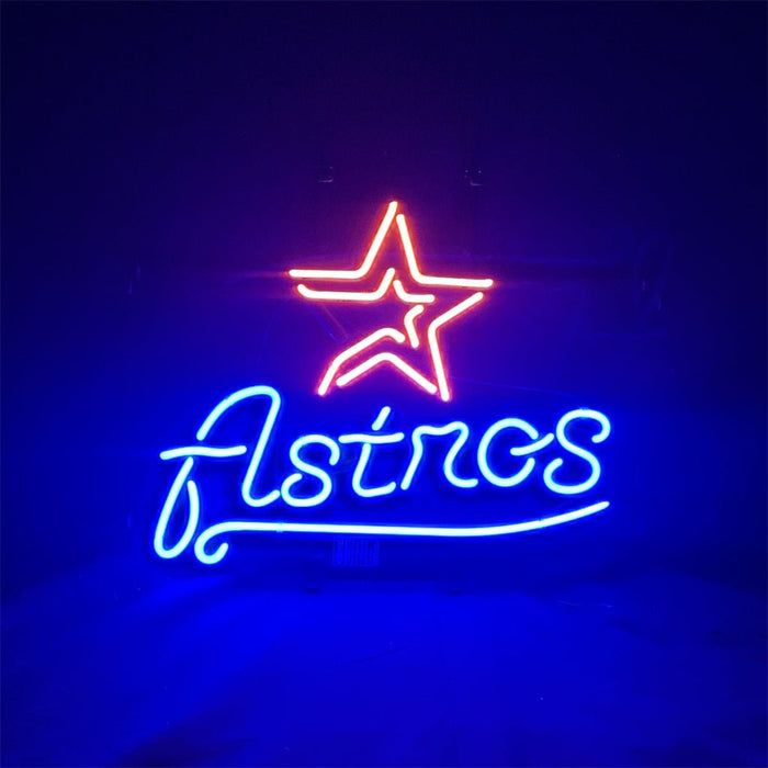 Houston Astros Sport Logo Neon Signs - Club Rehab