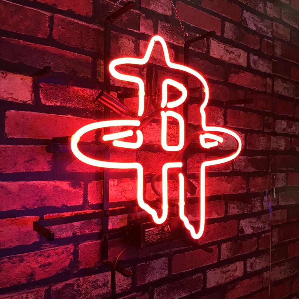 Houston Rockets Baseball Neon Sign - Club Rehab
