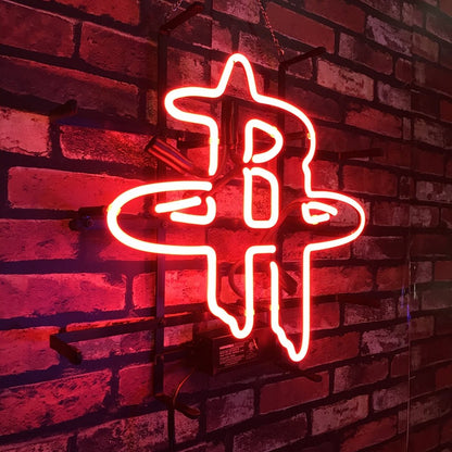 Houston Rockets Baseball Neon Sign - Club Rehab