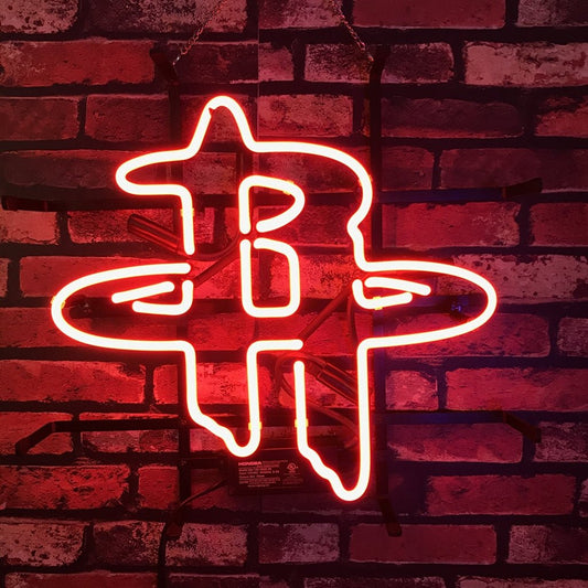 Houston Rockets Baseball Neon Sign - Club Rehab