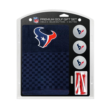 Houston Texans besticktes Handtuch-Golf-Geschenkset
