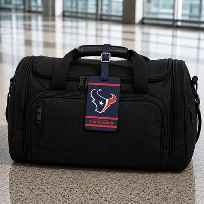 Houston Texans plastic golf bag tag by Team Golf, product photo 5