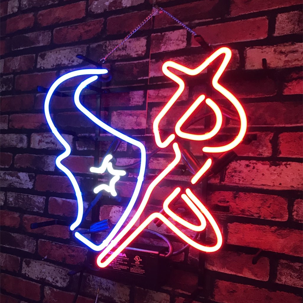 Houston Texans Neon Signs Light - Club Rehab
