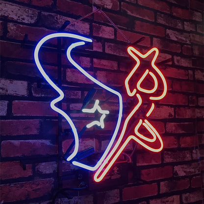 Houston Texans Neon Signs Light - Club Rehab