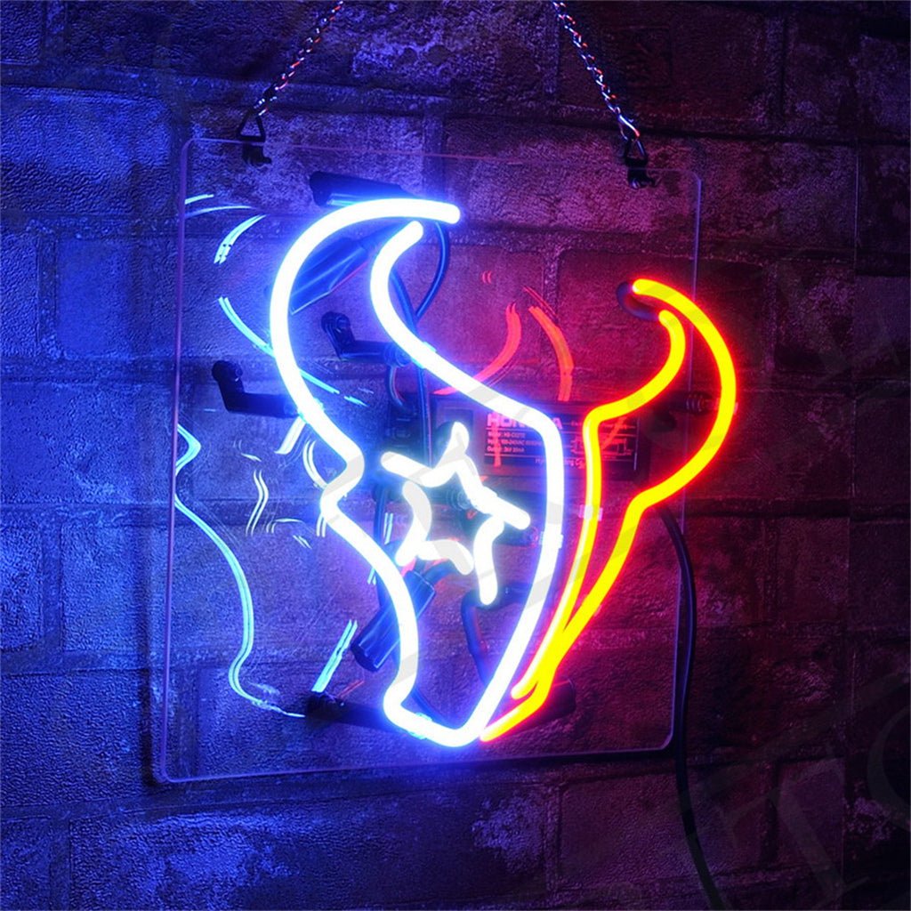 Houston Texans Neon Signs Light - Club Rehab