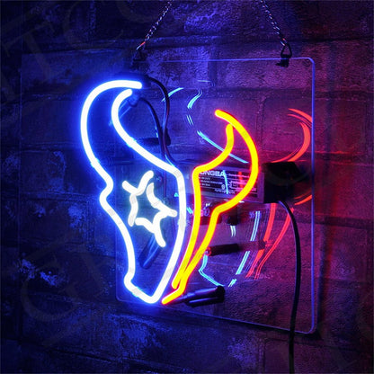 Houston Texans Neon Signs Light - Club Rehab