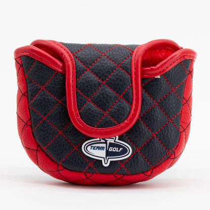 Houston Texans Solid Mallet Putter quilted headcover, back view