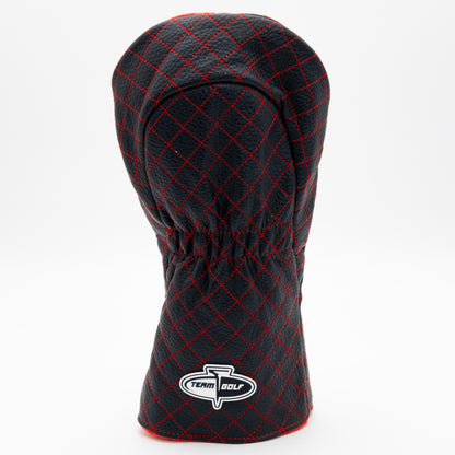Houston Texans Split Driver quilted headcover, back view