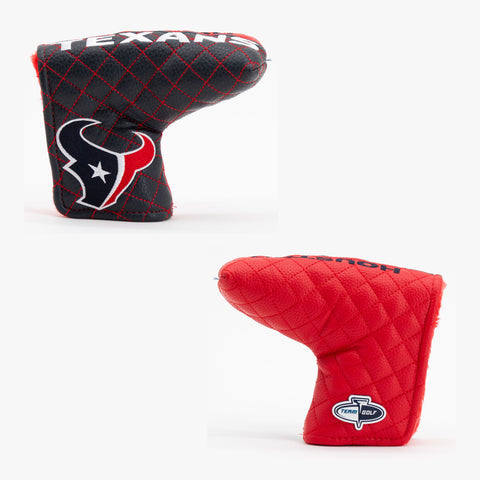Houston Texans Split Quilted Blade Putter Cover
