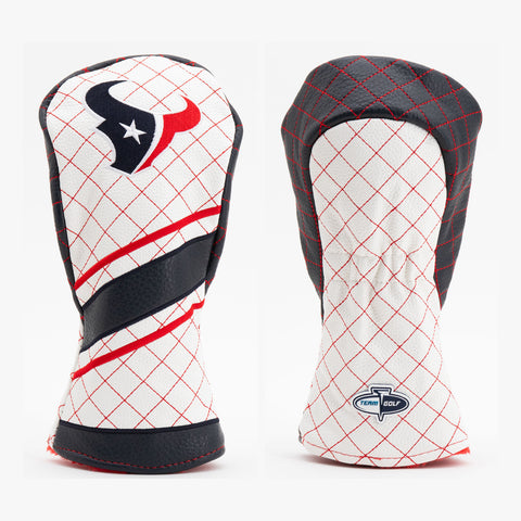 Houston Texans Gesteppter Fairway-Schlägerhauber mit Streifen