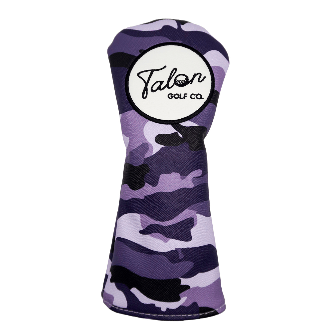 Hybrid Headcover - Purple Camo - Club Rehab