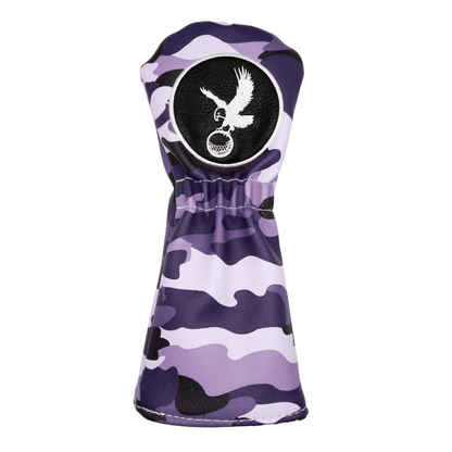 Hybrid Headcover - Purple Eagle - Club Rehab