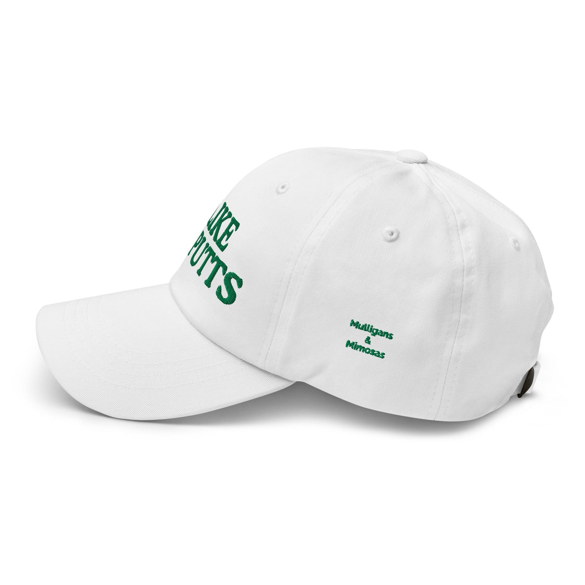 I Like Big Putts Embroidered Golf Hat for Women - Pink - Club Rehab