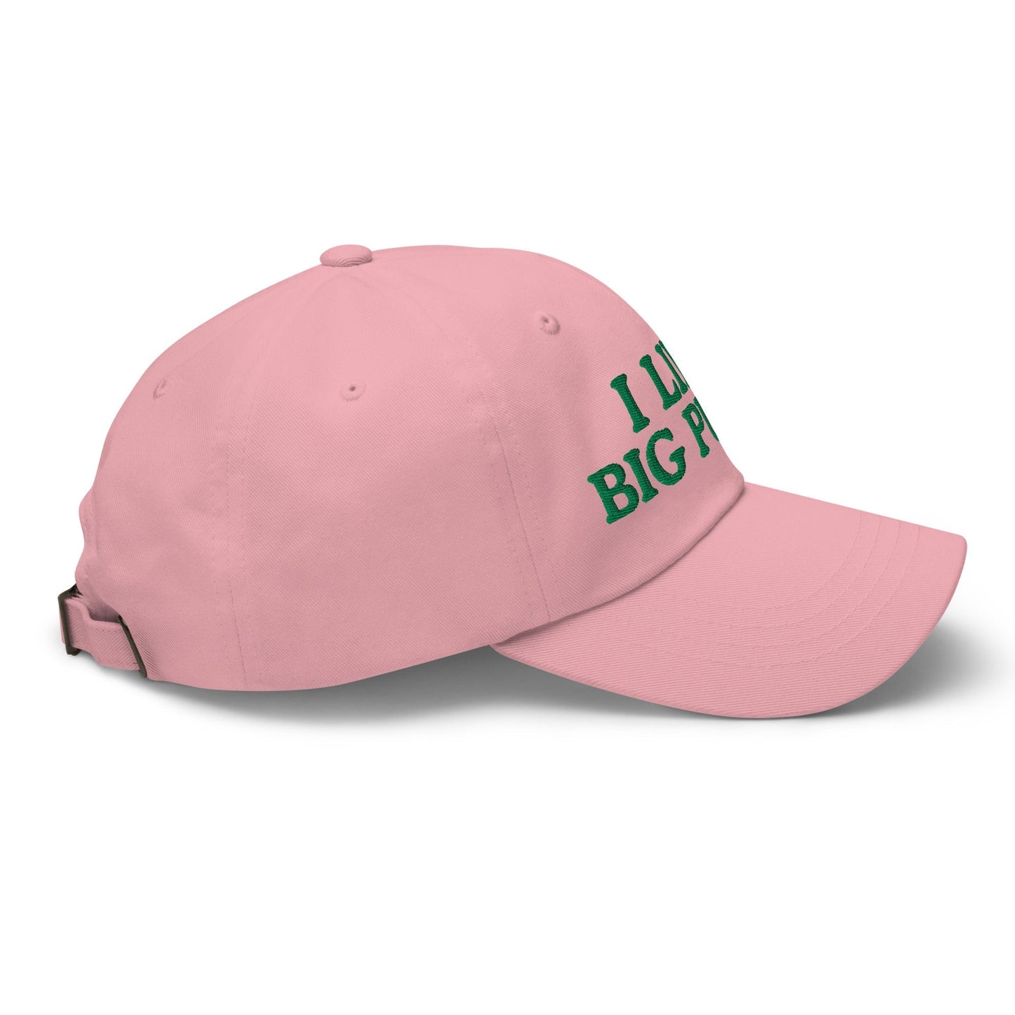 I Like Big Putts Embroidered Golf Hat for Women - Pink - Club Rehab