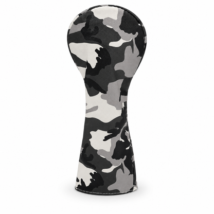 Ice Camo hybrid golf headcover on white background