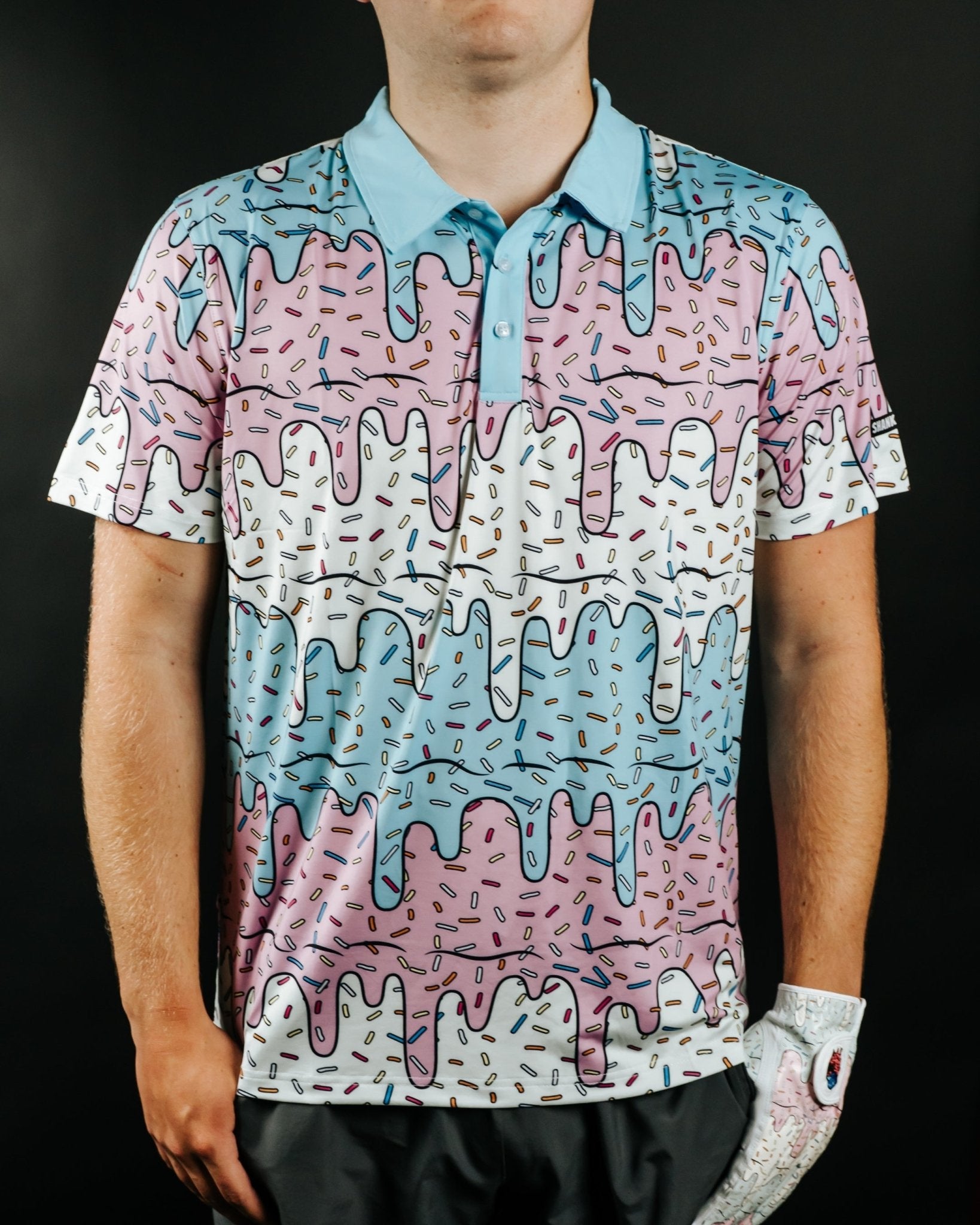 Ice Cream Drip Polo - Small - Club Rehab