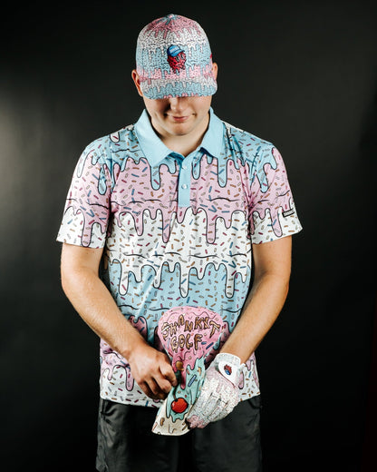Ice Cream Drip Polo - Small - Club Rehab
