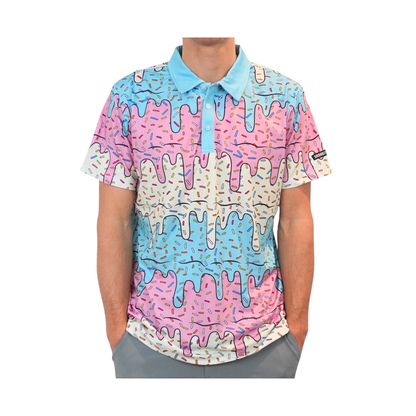 Ice Cream Drip Polo - Small - Club Rehab