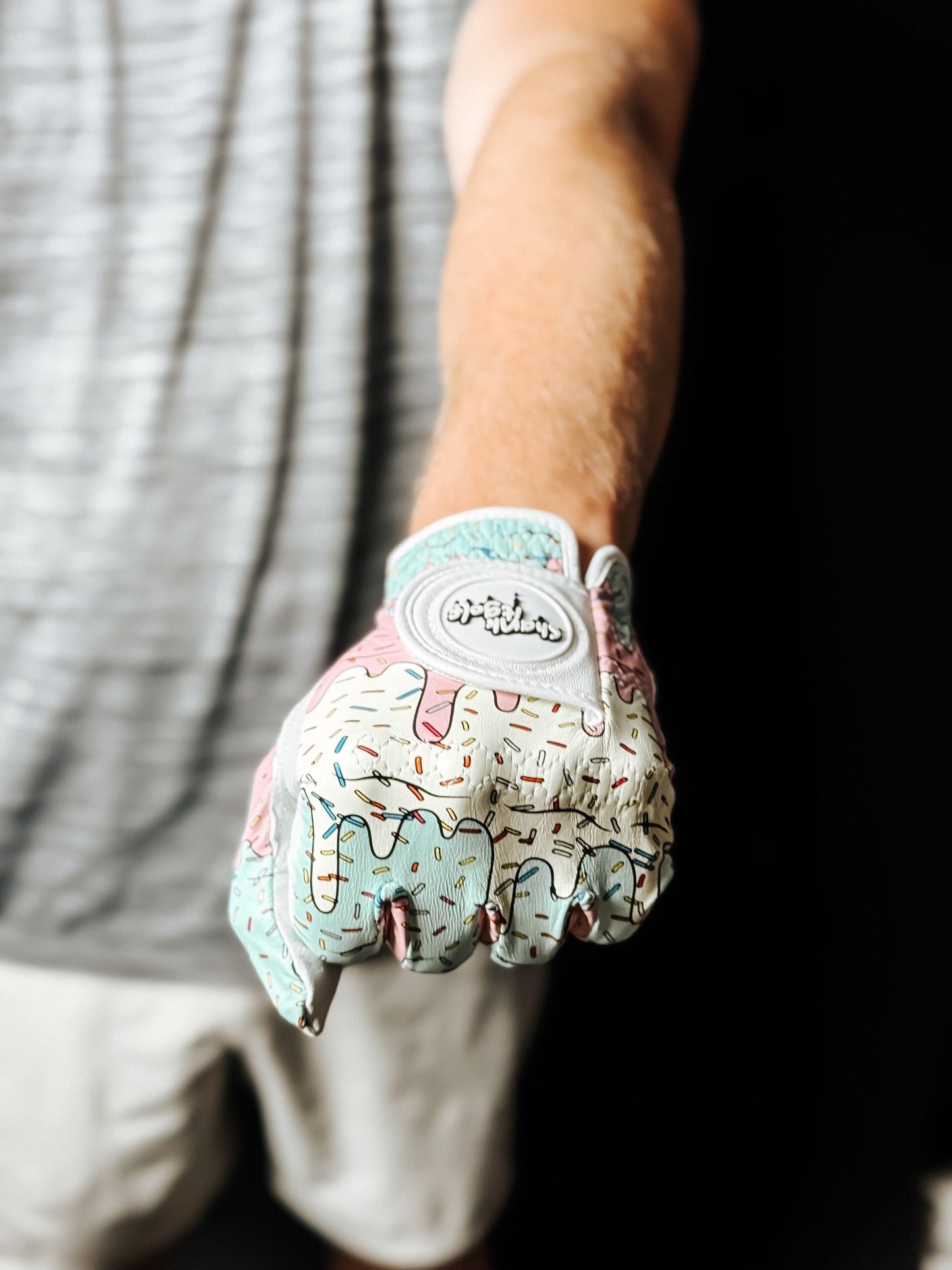 Ice Cream Gloves - Small Worn on Left Hand - Club Rehab