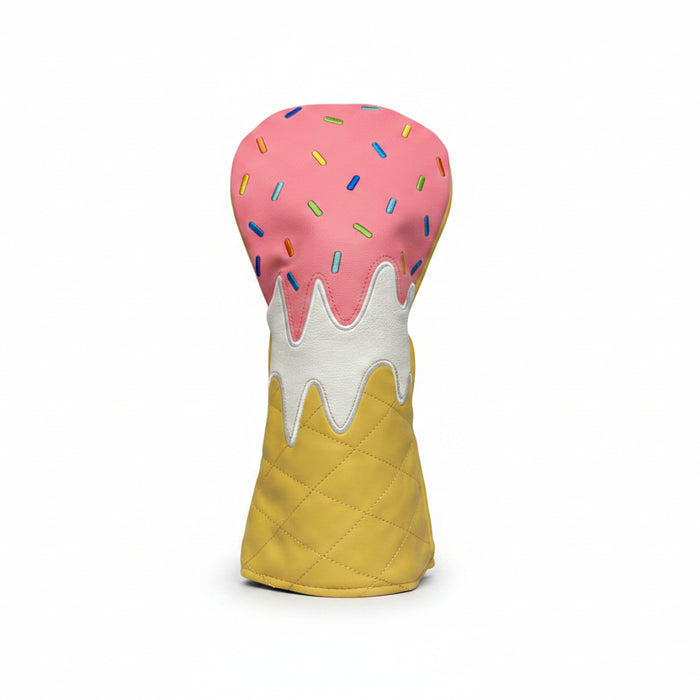 Ice Cream Headcover - White Driver - Club Rehab