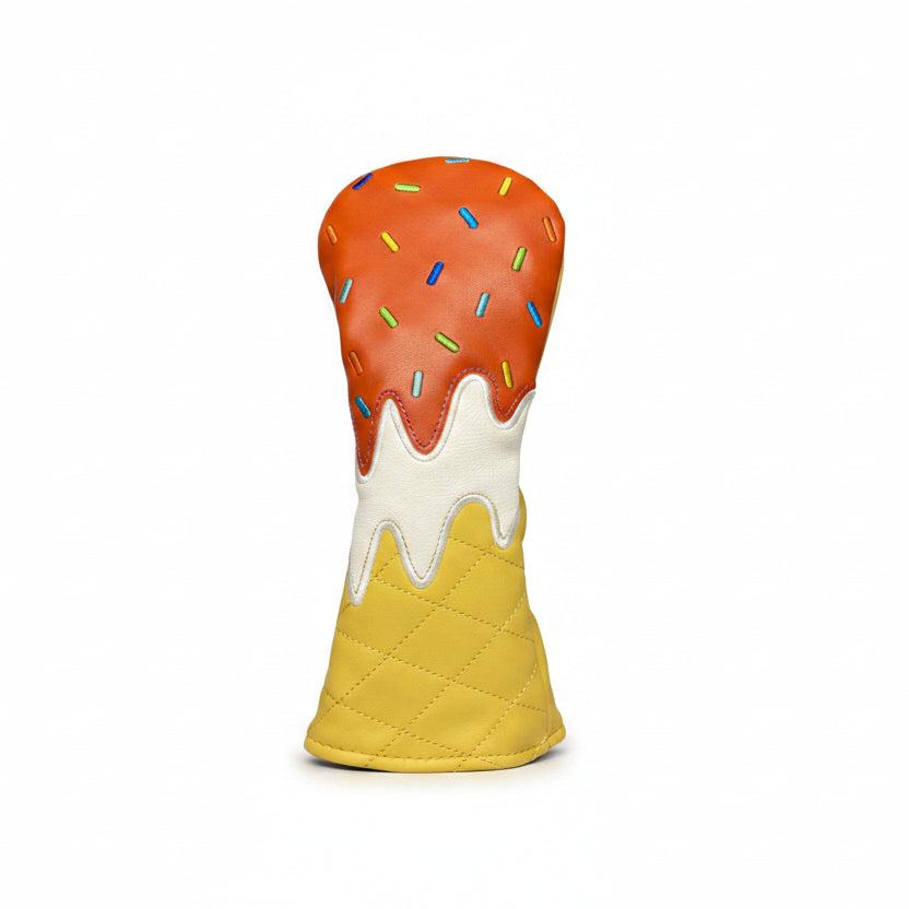 Ice Cream Headcover - White Hybrid - Club Rehab