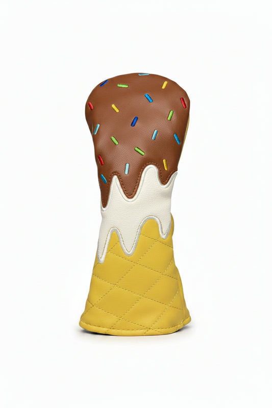 Ice Cream Headcover - White Hybrid - Club Rehab