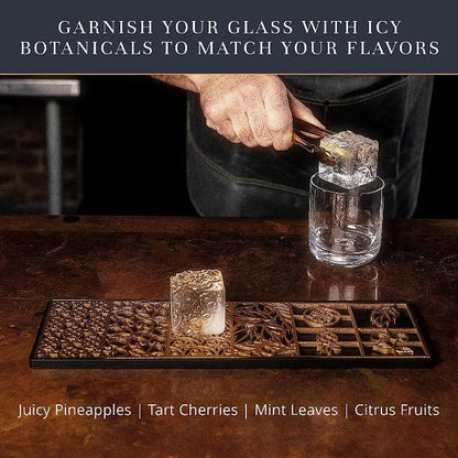 Ice Cube Embossing Tray - Botanicals - Club Rehab