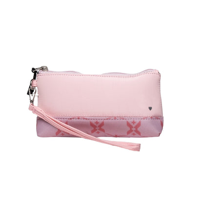 Ikat Crush Wristlet with Removeable Strap - Club Rehab