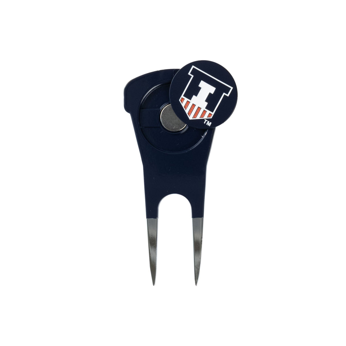 Illinois Fighting Illini Custom Shaped Divot Tool - Image 4 - Club Rehab
